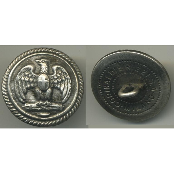 Hut-Knopf - Musketiere von Mussolini