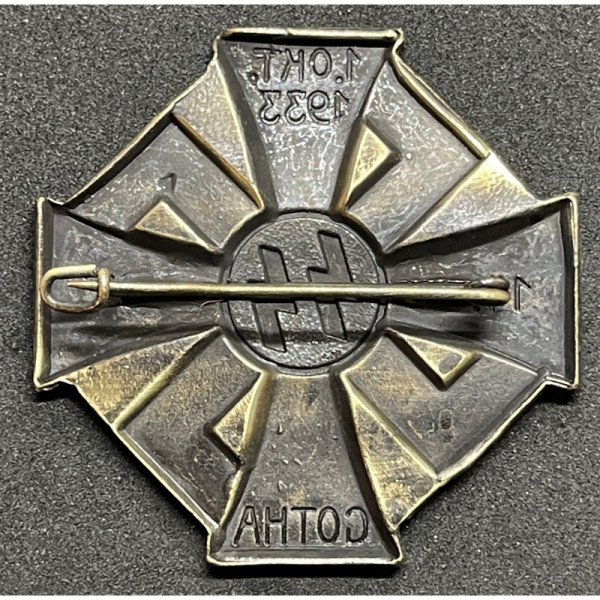 Distintivo Gotha del Ritrovo SS del 1933