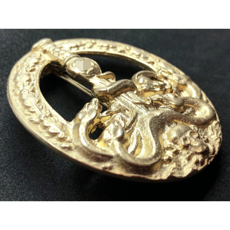Anti-Partisan Guerrilla Warfare Badge (Hollow version, gold)