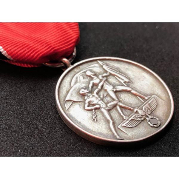 Repro Medaglia dell'Anschluss 13 marzo 1938 ww2. Per Rievocazione.