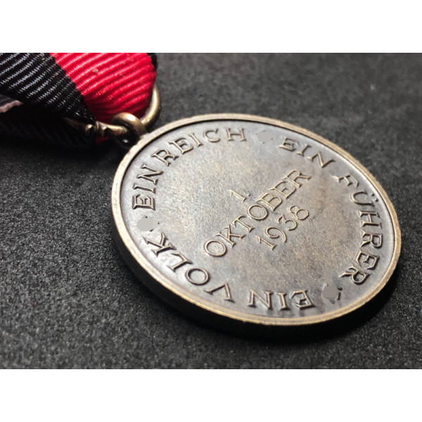 Repro Sudetenland Medal 1 Octobre 1938 ww2 for reenactment.