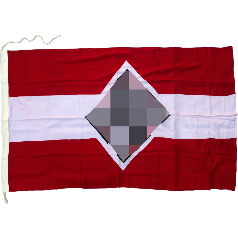 Repro Fahne Hitlerjugend Baumwolle ww2 für Reenactment.