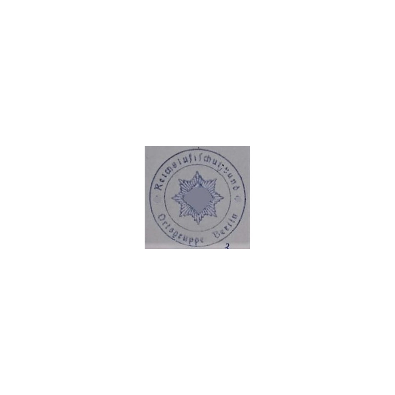 Stamp - Reichsluftschkbund, Ortsgruppe Berlin