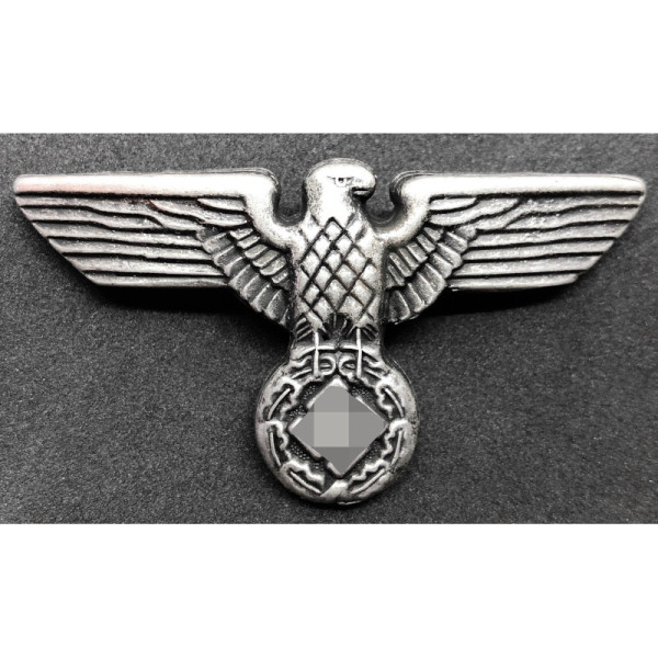 SA Eagle Badge for Hat (Silver)