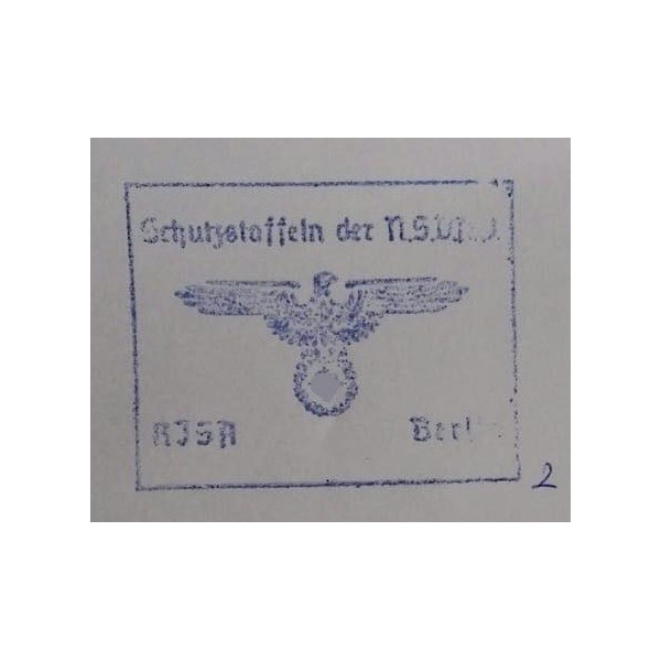 Stempel - Schutzstaffeln der NSDAP