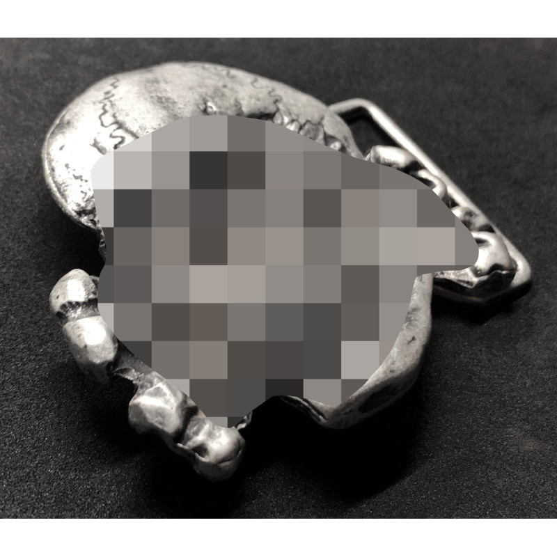 Buckle with Modern Hook - Totenkopf