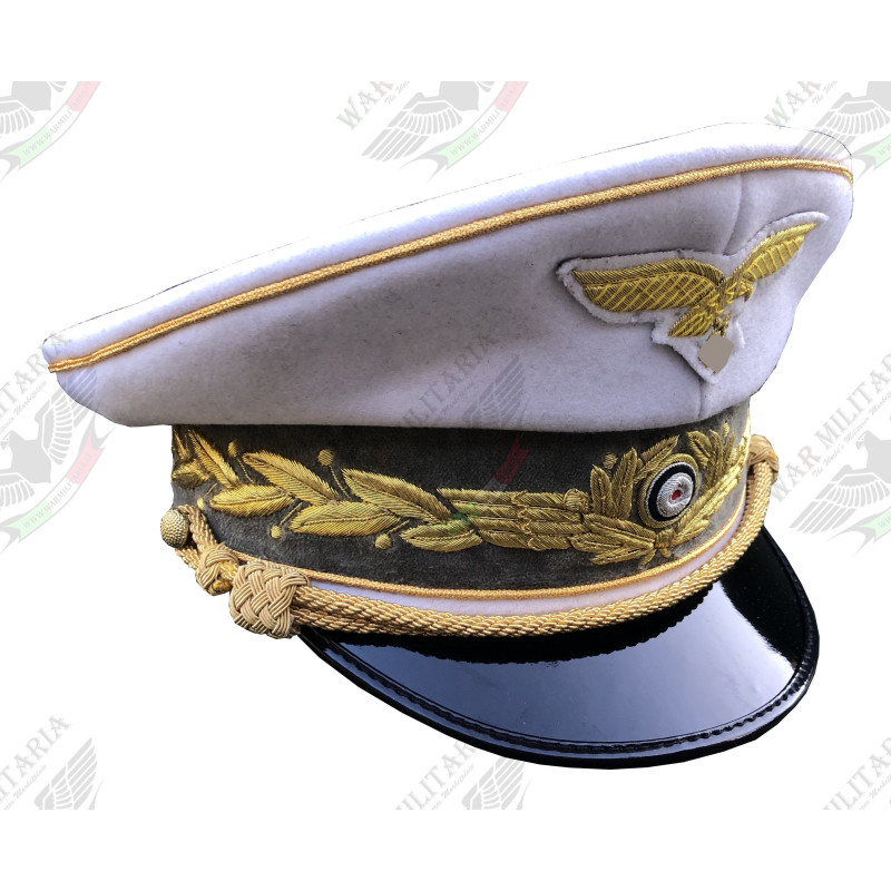 Reichsmarschall Hermann Göring Schirmmütze - Weiß