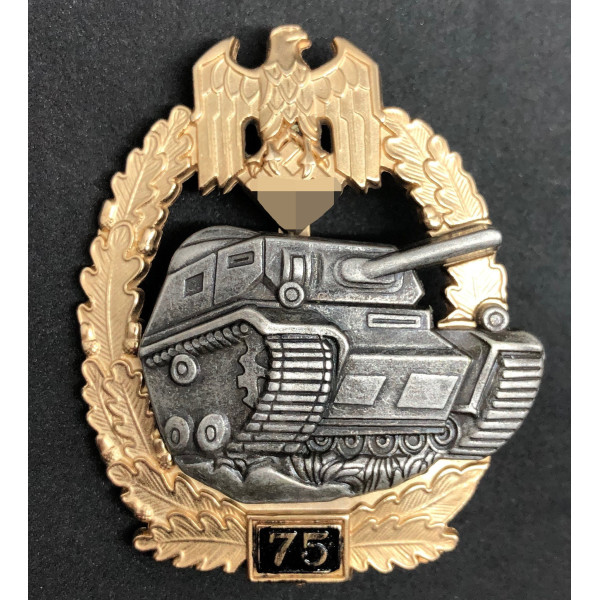Panzer Badge - 75 Assaults 2