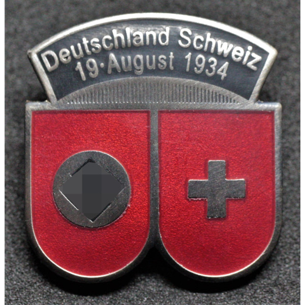Distintivo per la Partita di Calcio del 1934 tra Germania e Svizzera 2