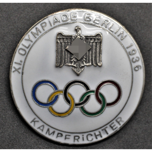 Distintivo da Giudice delle Olimpiadi di Berlino del 1936 (Bianco) 2
