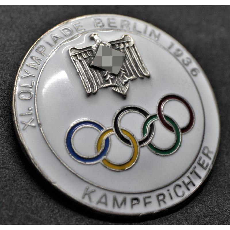 Distintivo da Giudice delle Olimpiadi di Berlino del 1936 (Bianco)