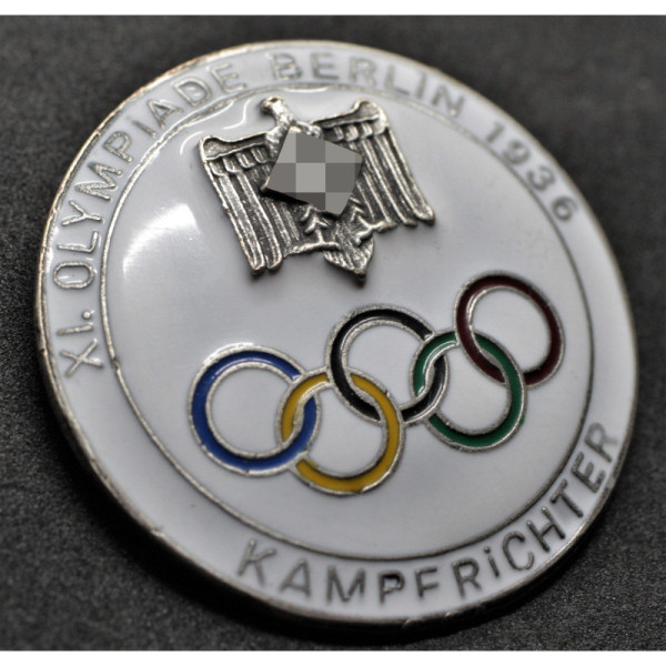 Badge for  Judges of the Berlin Olympics 1936 (White)