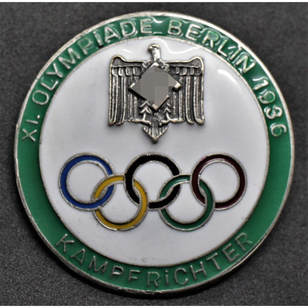 Distintivo da Giudice delle Olimpiadi di Berlino del 1936 (Verde) 2