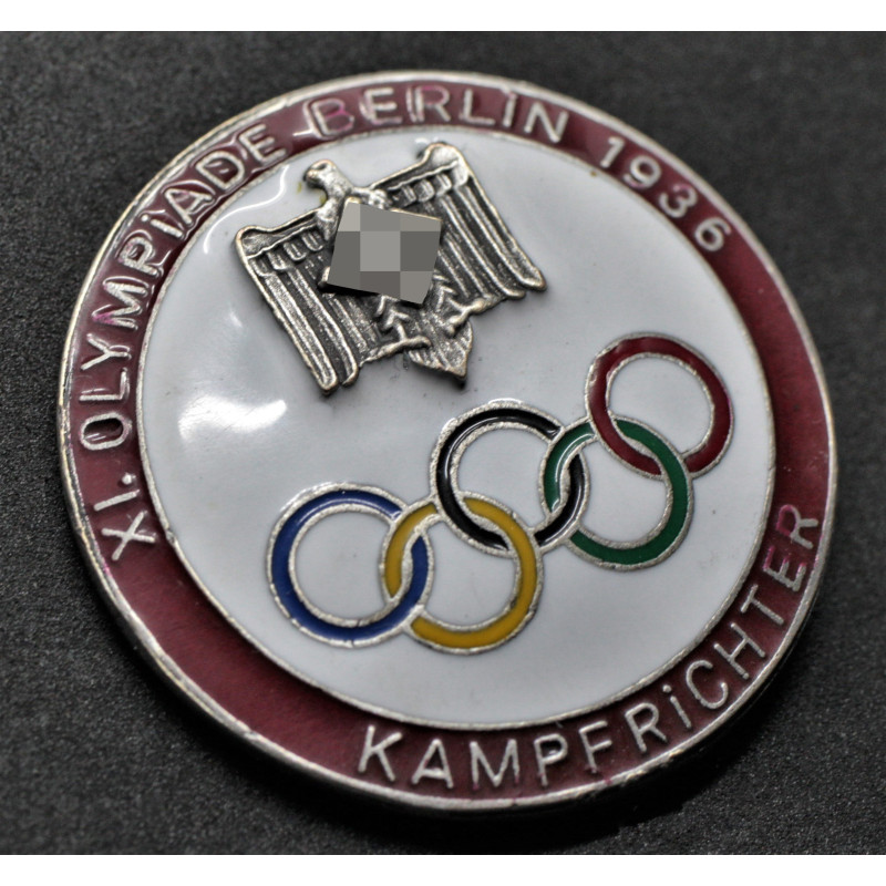 Abzeichen für Richter der Olympischen Spiele in Berlin 1936 (Rot)