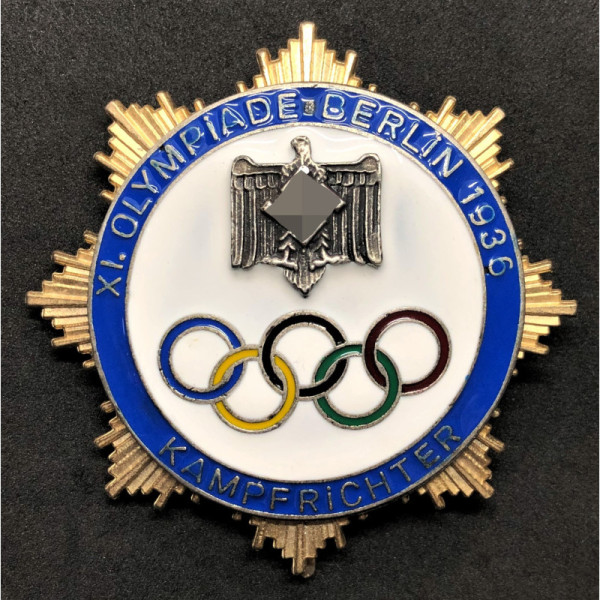 Honor Badge for Judges of the Berlin Olympics 1936