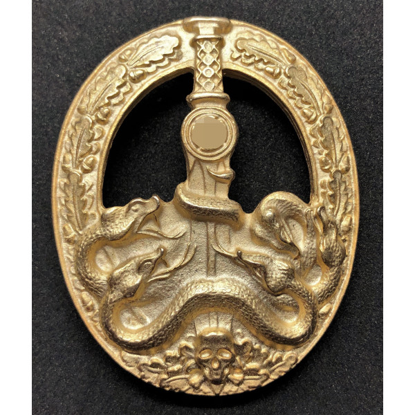 Distintivo Per La Repressione Della Guerriglia Partigiana (Oro) 2