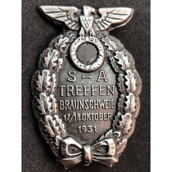 Distintivo Per Il Convegno di Braunschweig Del 1931 (Argento) 2