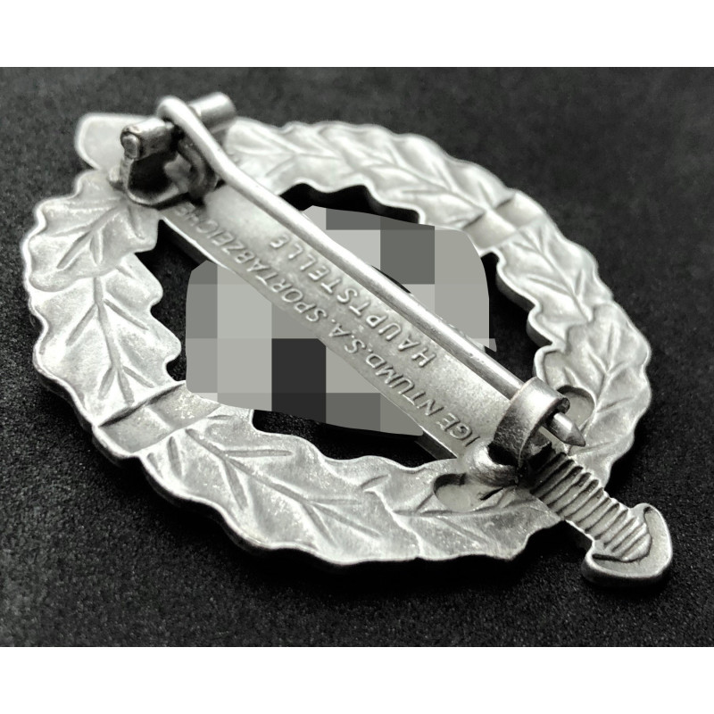 Distintivo Di Reparto Sportivo Militare Delle SA (Argento)