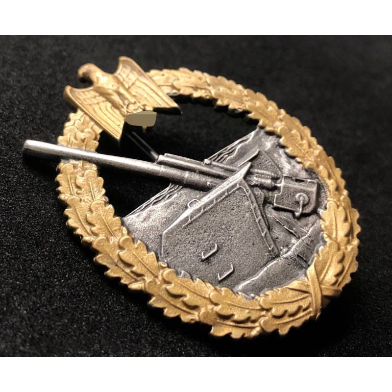 Repro Kriegsabzeichen Für Die Marineartillerie ww2 für Reenactment.