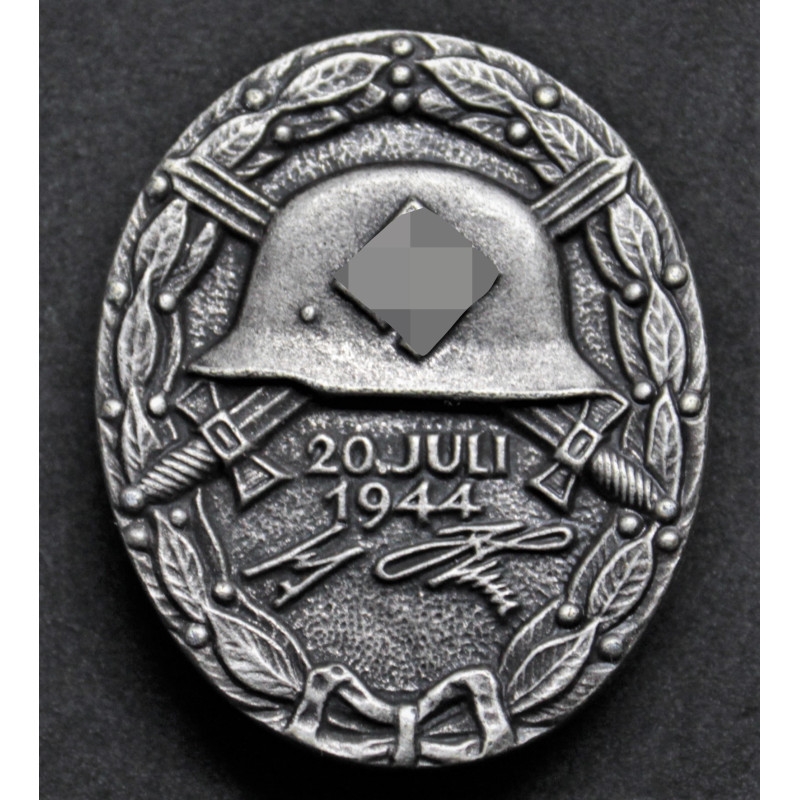 Distintivo Per Feriti Del 20 Luglio 1944 (Argento)