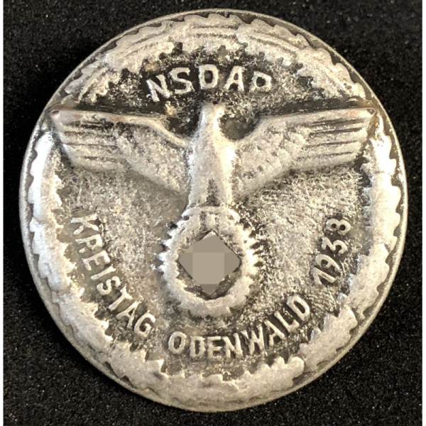 Badge Kreistag Odenwald 1938