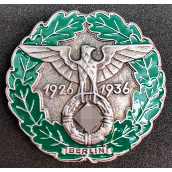 Distintivo Gau-Traditionsabzeichen Berlin 1936 (Argento) 2