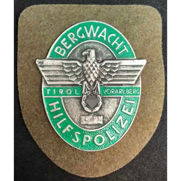 Scudetto "Bergwacht Hilfspolizei Tirol Vorarlberg" 2