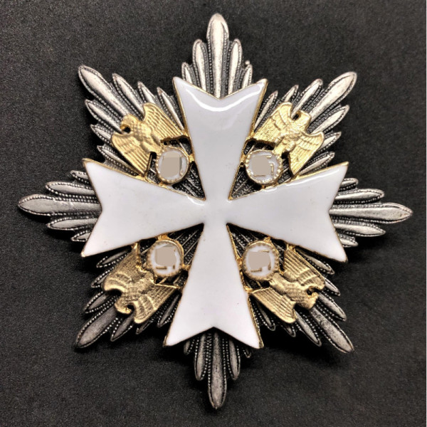 Stella della Gran Croce dell'Ordine Dell'Aquila - Senza Spade (Argento)