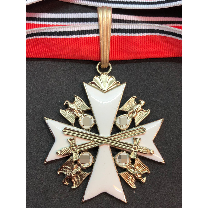 Großkreuz vom Deutschen Adler - mit Schwertern (Gold)