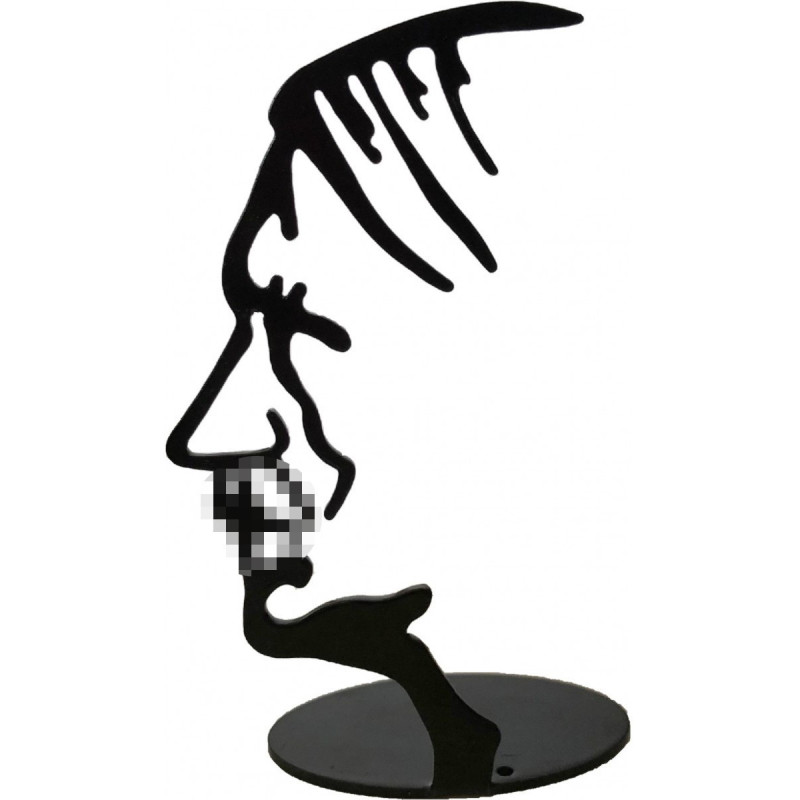 Büste - Silhouette von Adolf Hitler