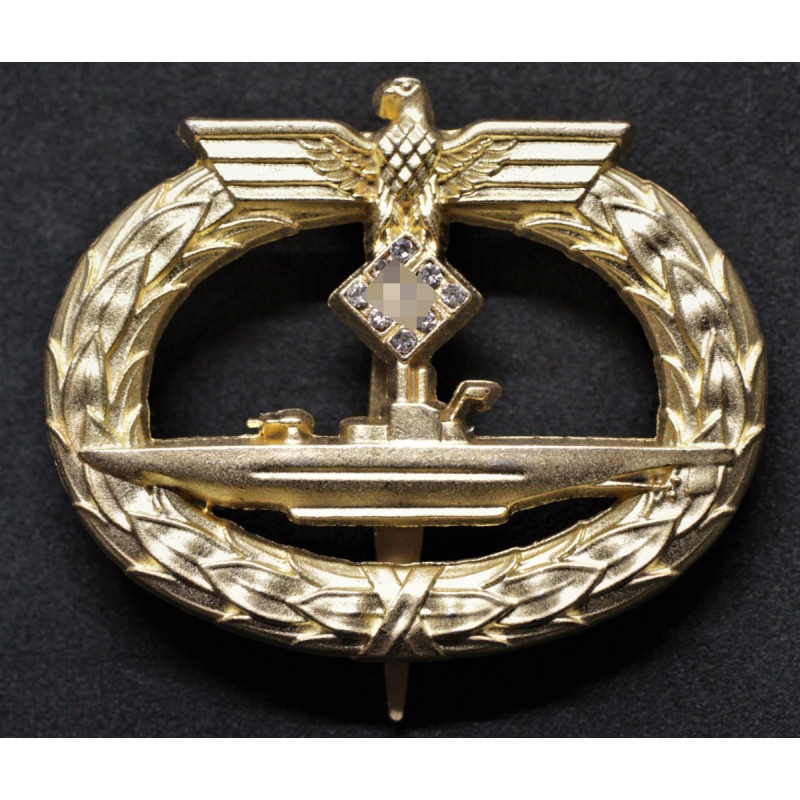 U-Boat Badge 1939 - with Diamonds