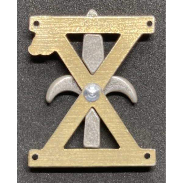 Distintivo da Braccio o da Basco Xª MAS Trieste 2