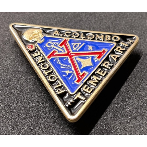 Badge of the Platoon A. Colombo "Temerari" of the Xª MAS