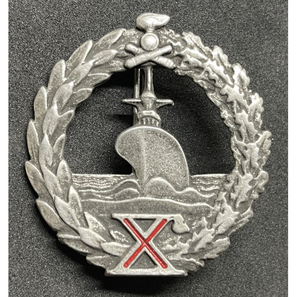 Distintivo 1° Gruppo Artiglieria Colleoni della Xª Flottiglia MAS