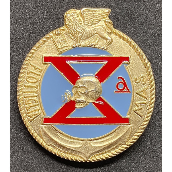 Distintivo da Petto Xª Flottiglia MAS - Primo Tipo