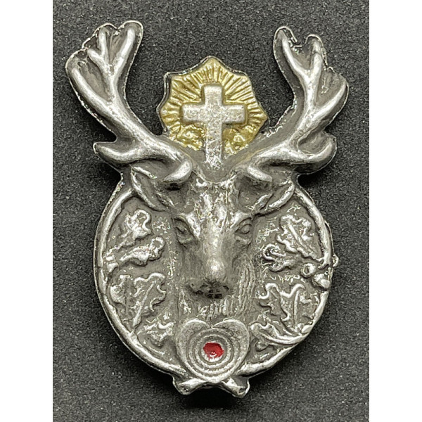 German Hunting Association (DJV) Hat Badge