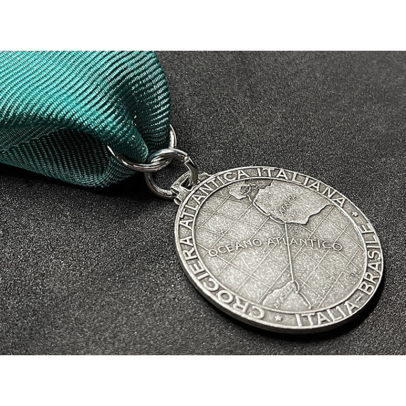 Medaglia della Crociera Atlantica Italiana Italia-Brasile (Argento)