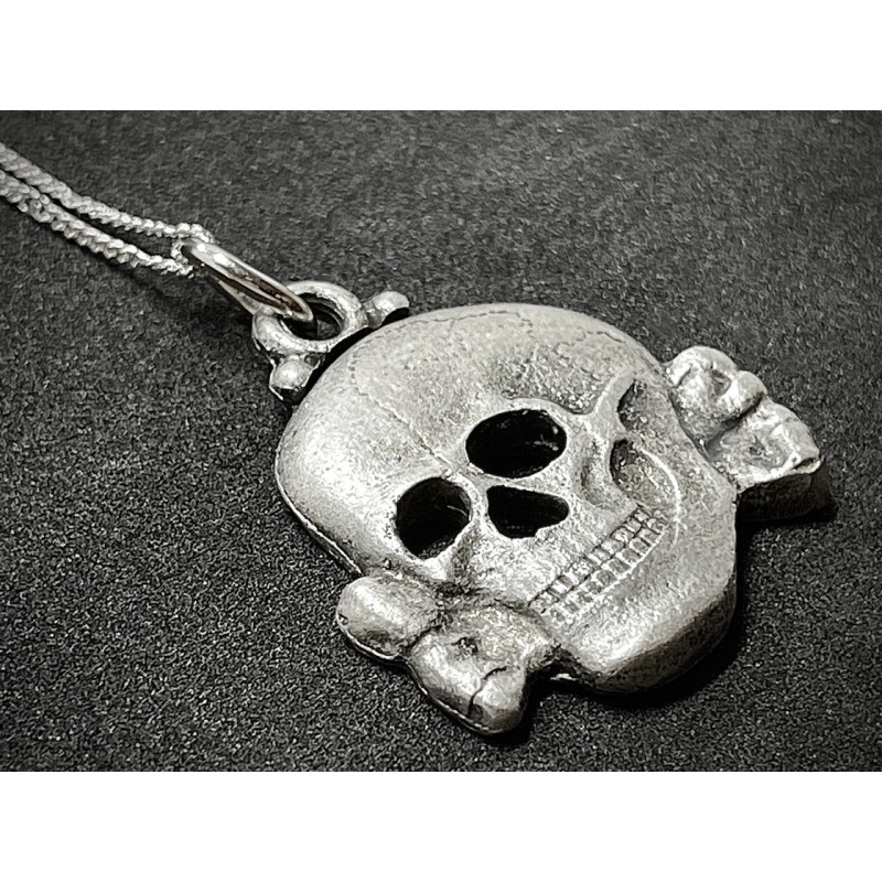 Halskette - Totenkopf (Anhänger + Halskette)