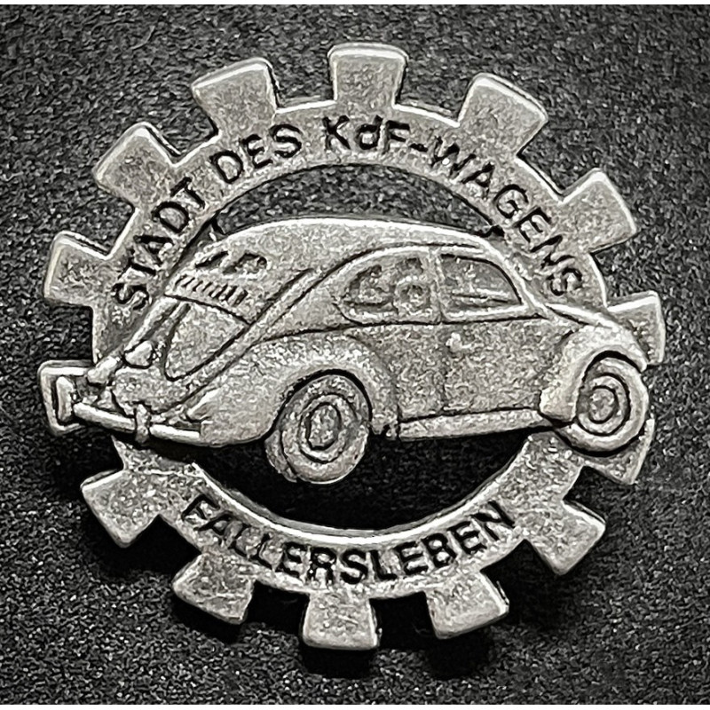 Distintivo Stadt des KdF-Wagens bei Fallersleben