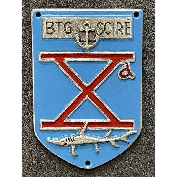 Scirè Battalion Arm Shield of the Xª Flottiglia MAS