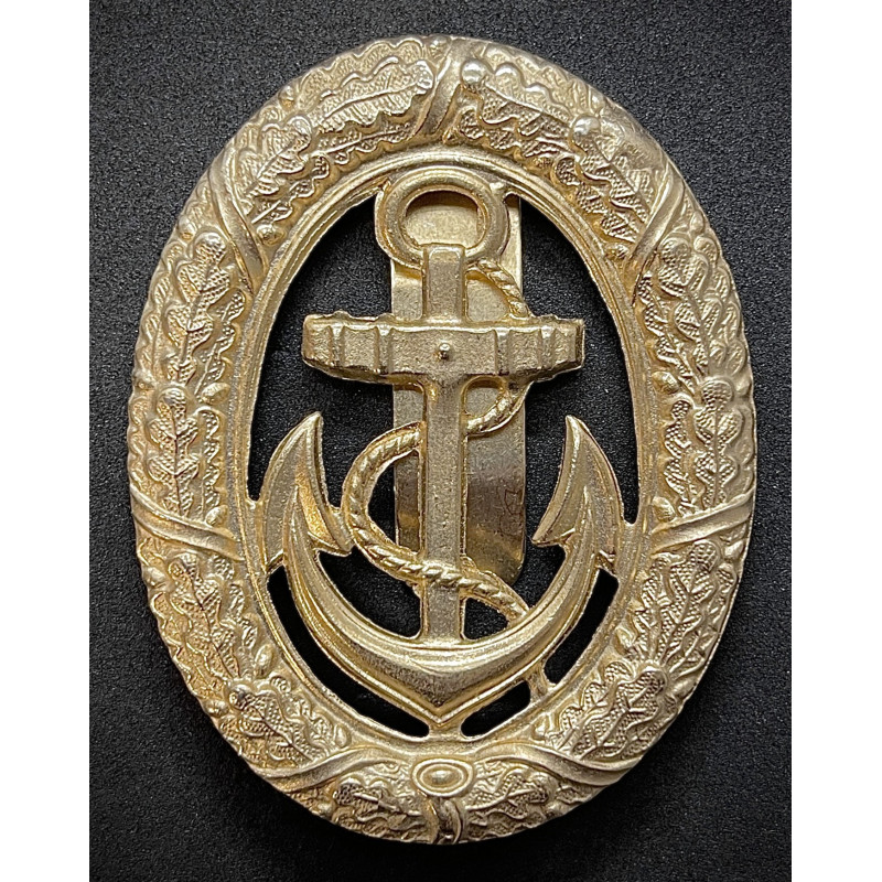 Kriegsmarine Officer of the Watch Chest Badge (Single pin hooking)