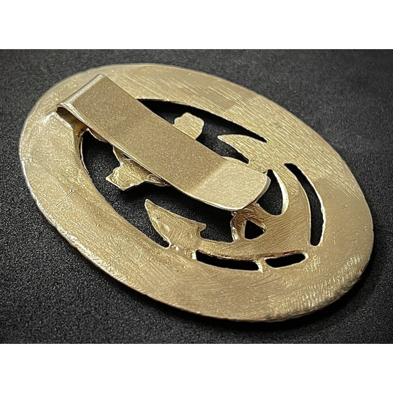 Kriegsmarine Officer of the Watch Chest Badge (Single pin hooking)