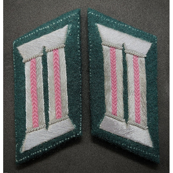 Collar Tabs - Panzertruppen (Pink)