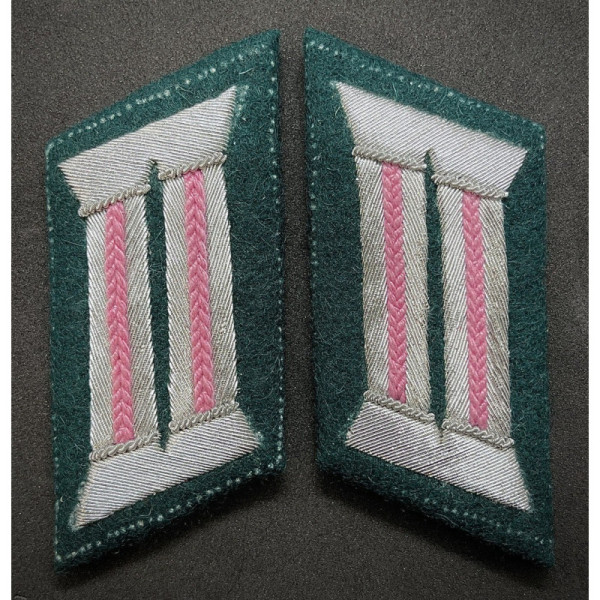 Collar Tabs - Panzertruppen (Pink)