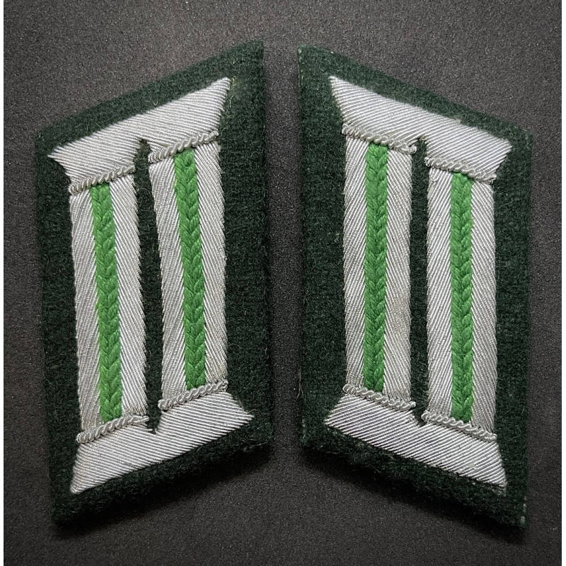 Collar Tabs - Panzergrenadier (Green)