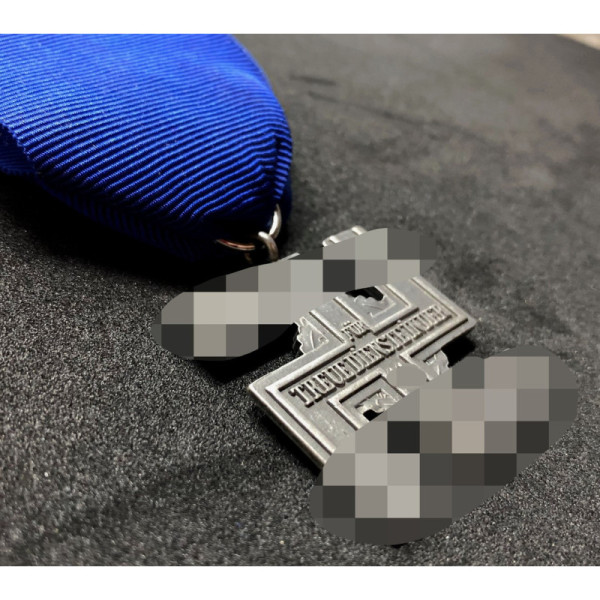 Long Service SS Medal For 12 Years Service