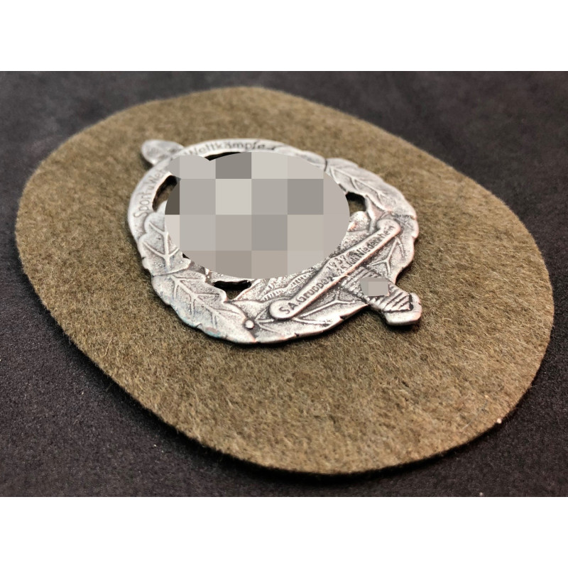 "Sport, SA Gruppe 1937" Battle Shield