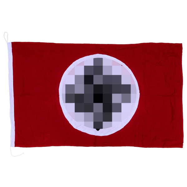 Fahne - NSDAP Baumwolle (handgenäht) 2