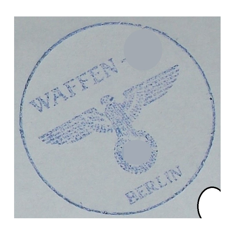 Stamp - Waffen SS, Berlin