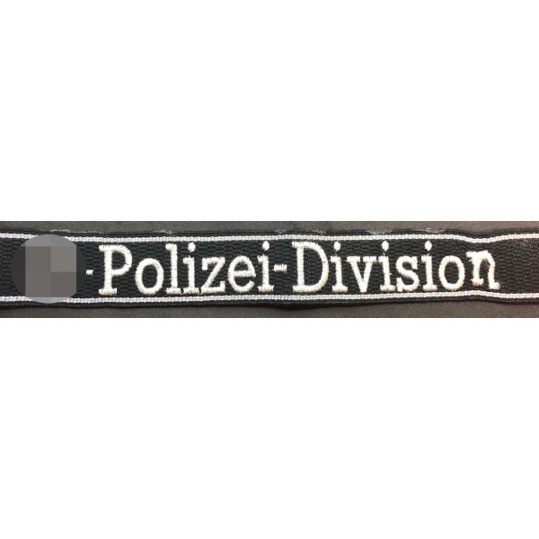 Cuff Title - SS-Polizei-Division